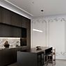 Wever & Ducré Finelle 1.0 Pendant Light LED black matt application picture