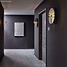 Wever & Ducré Mirro Plafond-/Wandlamp goud, ø30 cm productafbeelding