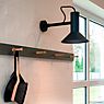 Wever & Ducré Roomor 1.1, lámpara de pared negro / negro - ejemplo de uso previsto