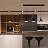 Wever & Ducré Shiek 3.0 LED lampenkap wit/plafondkapje zwart , uitloopartikelen productafbeelding
