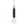 Wever & Ducré Trace 2.0 Pendant Light black/aluminium