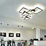 Wever & Ducré Venn 2.0 Lampada da soffitto/parete LED nero - 2.700 K - immagine di applicazione