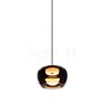 Wever & Ducré Wetro 2.0 LED lampenkap koper/plafondkapje zwart