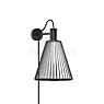 Wever & Ducré Wiro 1.0 Cone, lámpara de pared negro - con enchufe
