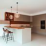 Wever & Ducré Wiro Globe Pendant Light ø30 cm - black , discontinued product application picture