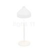 Zafferano Amelie Batterie lampe de table LED blanc