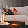 Zafferano Amelie Batterie lampe de table LED terracotta - produit en situation