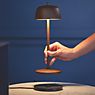 Zafferano Circe Lampe rechargeable LED marron - produit en situation