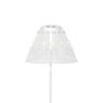Zafferano Glasskærm til Swap Trådløs Lampe LED hvid