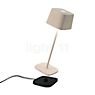 Zafferano Ofelia Trådløs Lampe LED sand - 29 cm