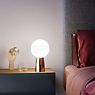 Zafferano Olimpia, lámpara recargable LED cobre - ejemplo de uso previsto