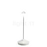 Zafferano Pina Lampe rechargeable LED blanc