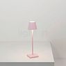 Zafferano Poldina Akkuleuchte LED rosa - 27,5 cm