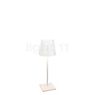Zafferano Poldina L Desk Lampe rechargeable LED blanc