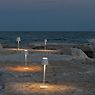 Zafferano Poldina Lampe rechargeable LED blanc - 38 cm - produit en situation