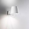 Zafferano Poldina Wall Light LED conical white application picture