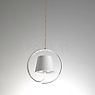 Zafferano Poldina, lámpara de suspensión LED blanco