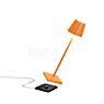 Zafferano Poldina, lámpara recargable LED naranja - 27,5 cm