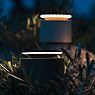 Zafferano Push-Up Lampada ricaricabile LED grigio scuro - immagine di applicazione