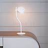 Zafferano Super O Lampe de table LED blanc mat - produit en situation