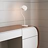 Zafferano Super O Table Lamp LED white matt application picture