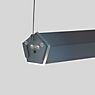 Zafferano monture pour Pencil Lampe rechargeable LED gris foncé - horizontal
