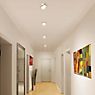 light11 HOME Vivid Lampada da soffitto LED girevole bianco - immagine di applicazione