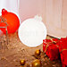 8 seasons design Shining Christmas Ball Bodemlamp