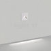 Delta Light Logic Mini Vægindbygningslampe LED rektangulære