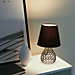 Pauleen Black Brilliance Lampe de table