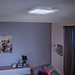 Philips Hue White Ambiance Aurelle Deckenleuchte LED quadratisch