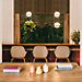 Vibia Palma Pendant Light LED with Plant Pot