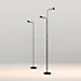 Vibia Pin Stehleuchte LED 2-flammig