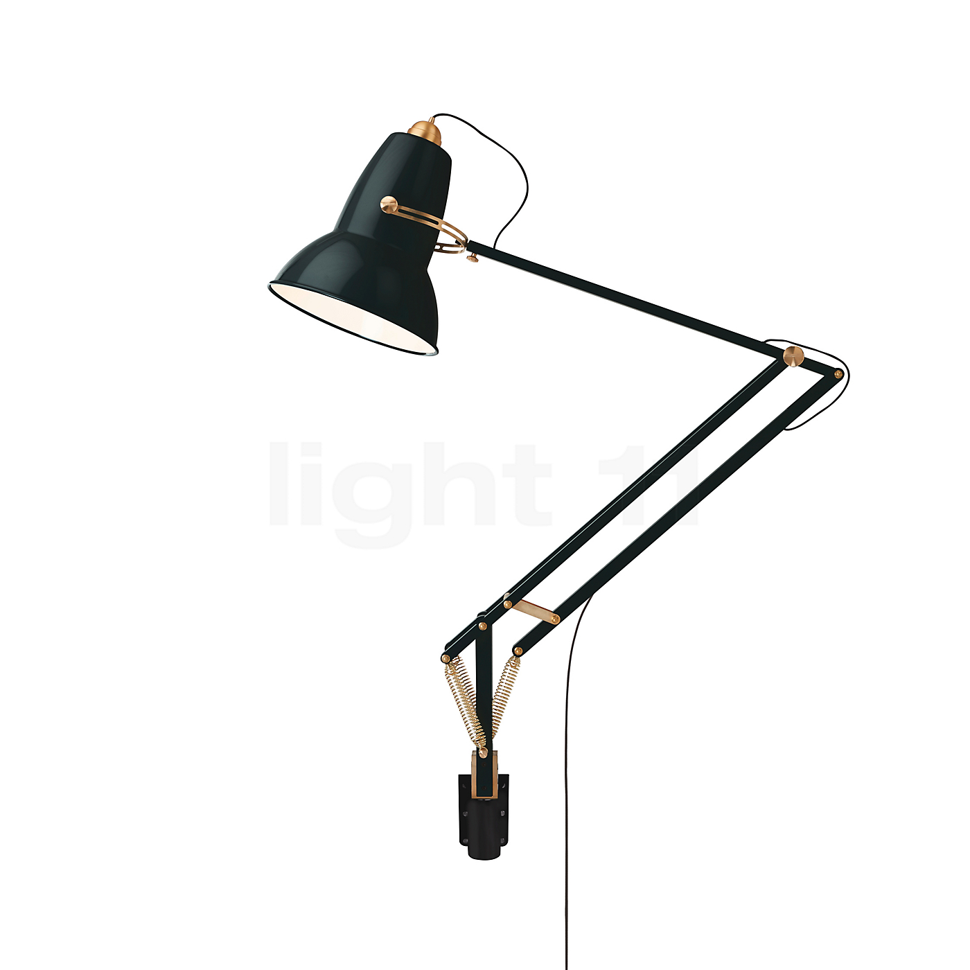 Anglepoise Original 1227 Giant brass Wall light - light11.eu